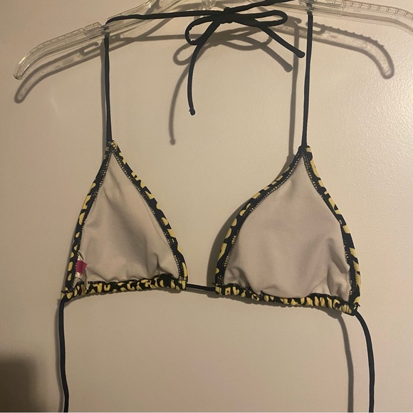 Leopard Print Bikini Top - Picture 3 of 5